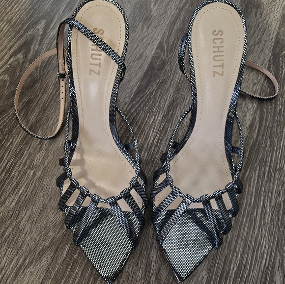 Schutz Kelly Ankle Strap Sandal - Picture 2 of 3